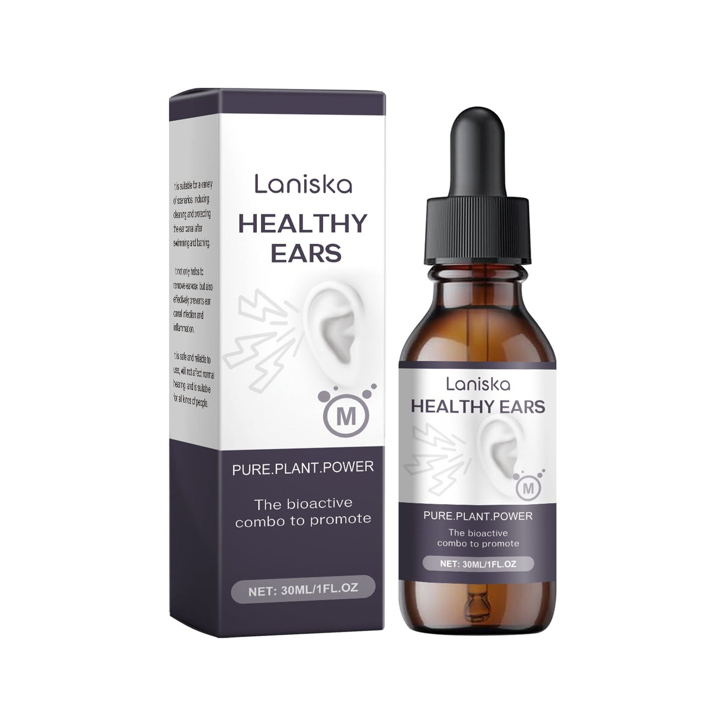 Gentle Herbal Ear Drops for Daily Ear Care