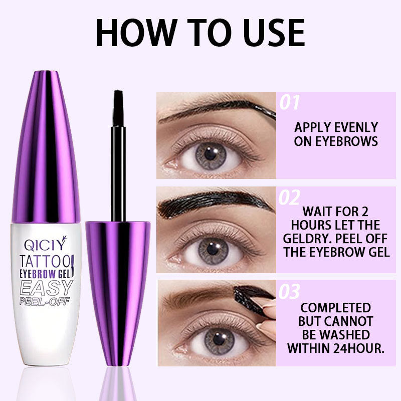 Premium Tear-Off Eyebrow Cream - Waterproof & Easy to Apply