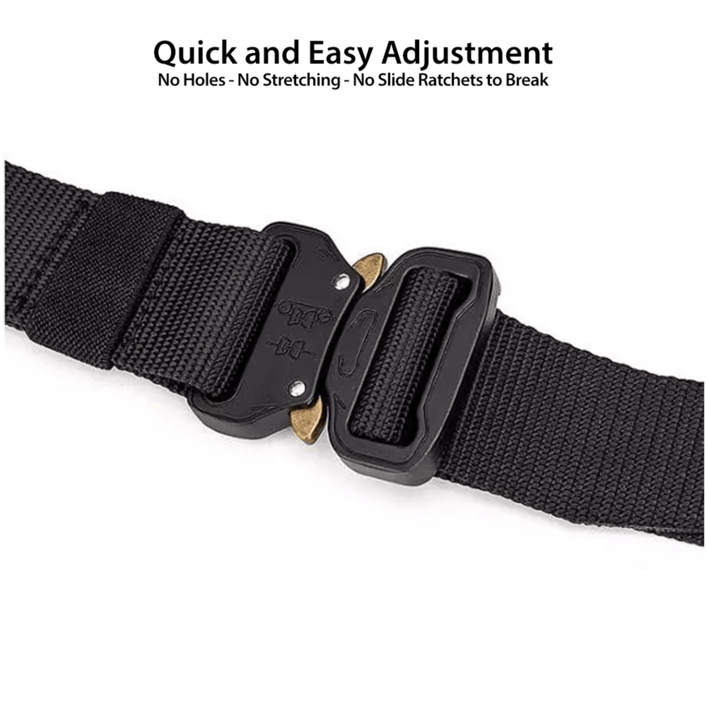 Cinturón Táctico para Hombre XGear Estilo Riggers con Hebilla de Liberación Rápida