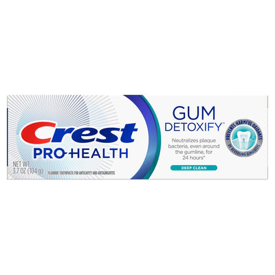 Pasta de dientes Crest Gum Detoxify Deep Clean, 3.7 oz