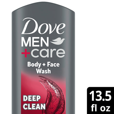 Dove Men+Care Gel de Ducha Profundo Limpio - 13.5 Fl Oz