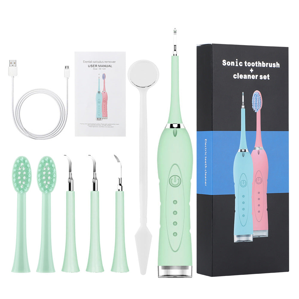 Kit de nettoyage de brosse à dents électrique sept en un