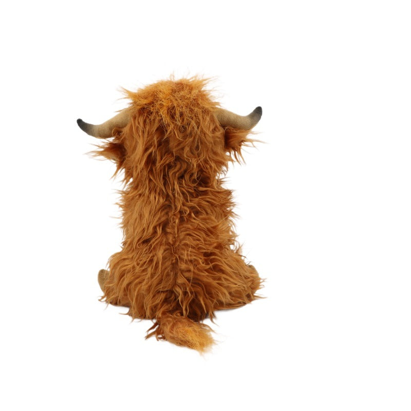 Highland Cow Plush Toy - Premium Soft Stuffed Animal