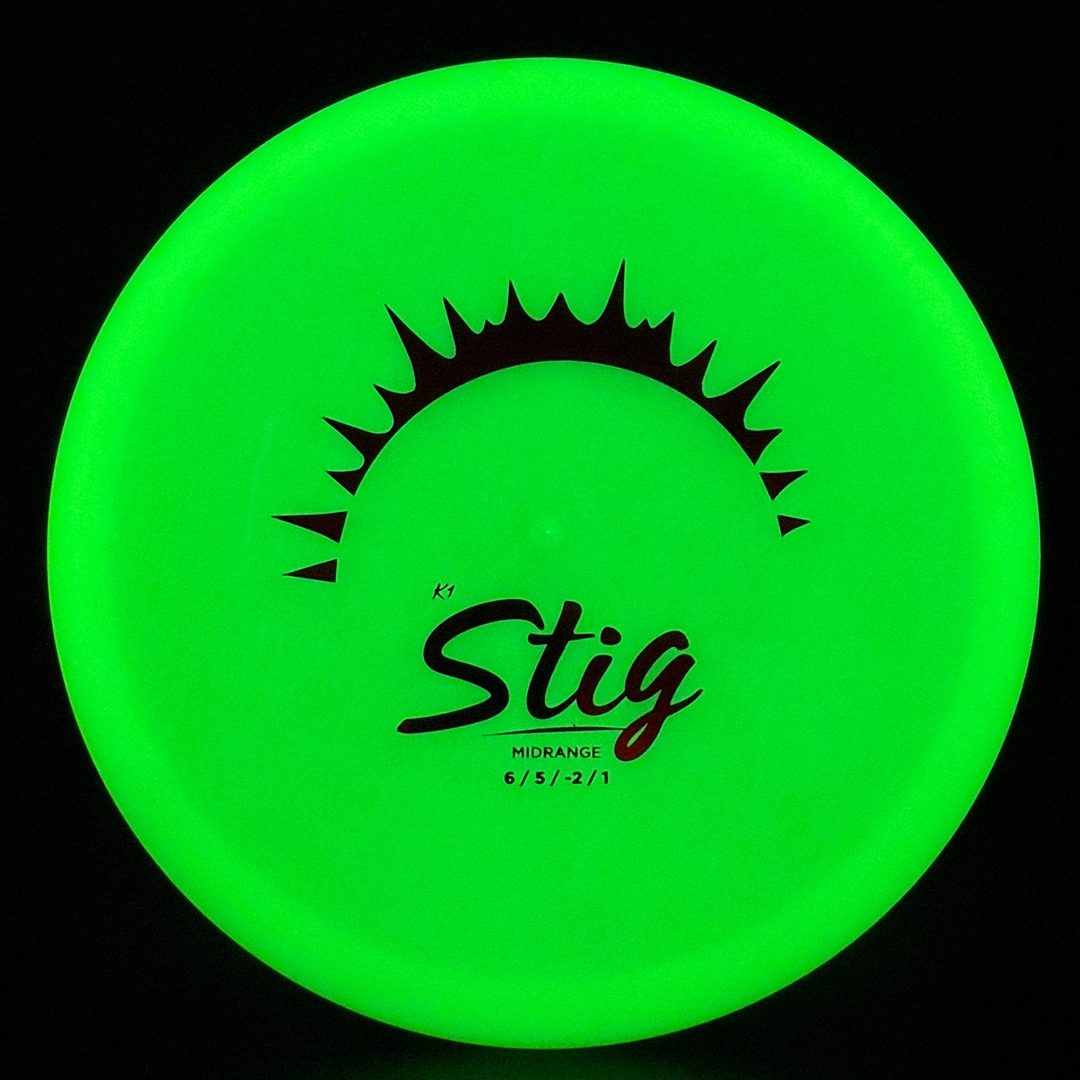 Kastaplast Glow K1 Stig Disc Golf Disc