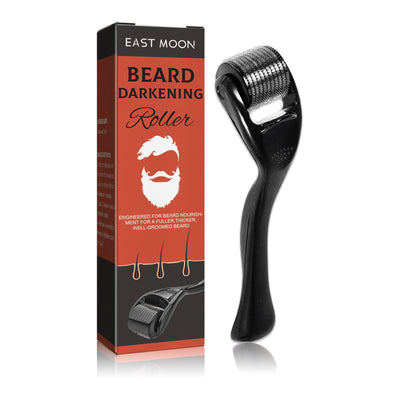 Beard Bushy Roller, Strong Root Moistens Soft Light For Men Nourishing Bushy Growing Beard Comb - Korvel