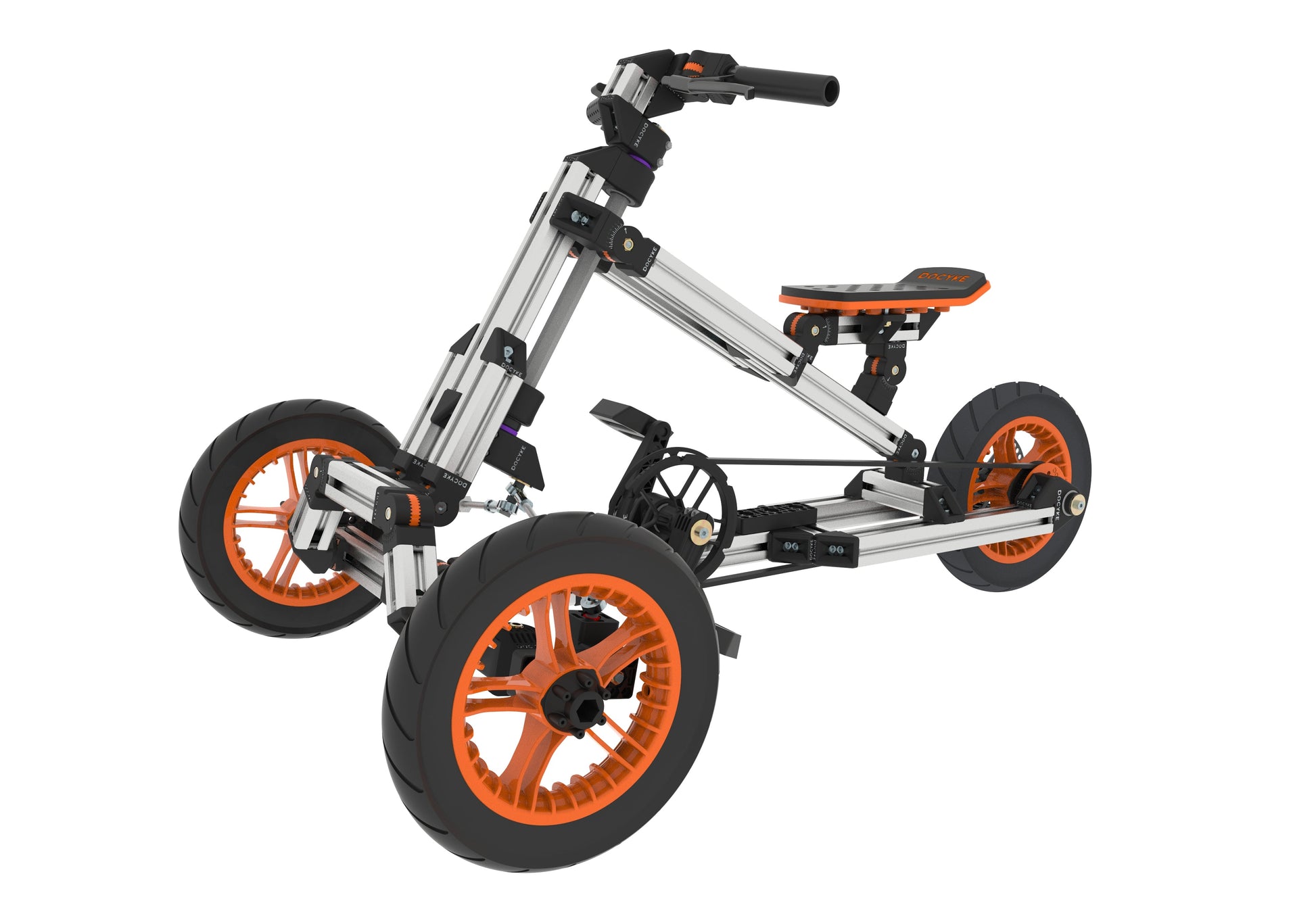 Buildable Kit 20 in 1 Kids Go Kart Set, Suitable for 1 to 8 Years Old, Two Wheel Bike, Three Wheel Bike - Korvel