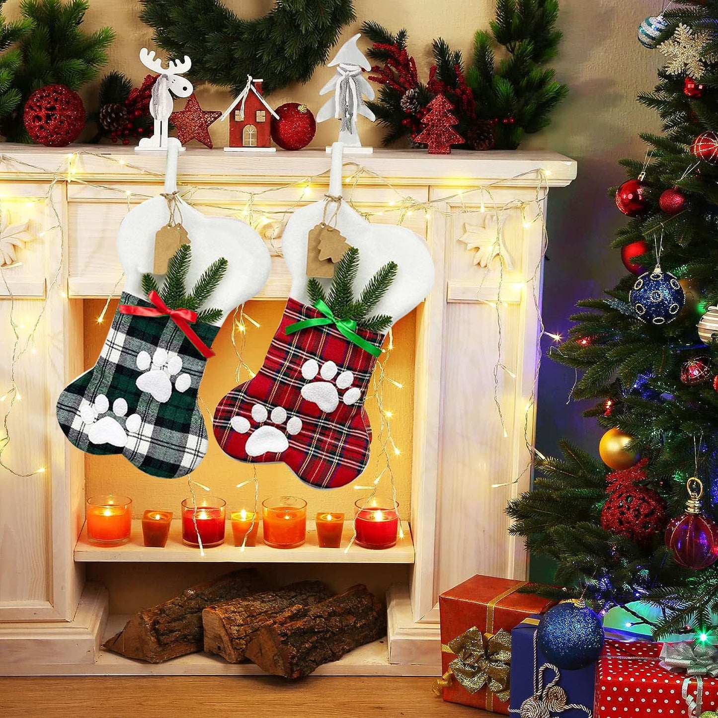 Festive Holiday Ornaments and Gift Accessories