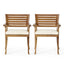 HERMOSA KD WOOD DINING CHAIR (set of 2) - Korvel