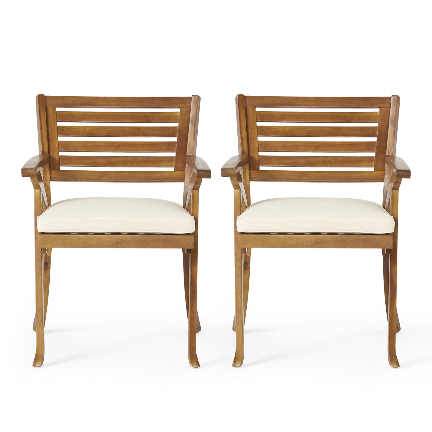 HERMOSA KD WOOD DINING CHAIR (set of 2) - Korvel