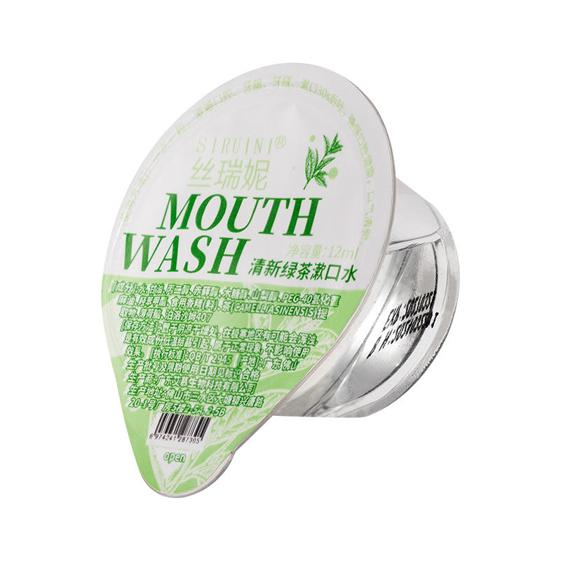 Portable Oral Care Solution in Jelly Cups - Disposable Independent Packaging for Travel and Accommodation - Korvel