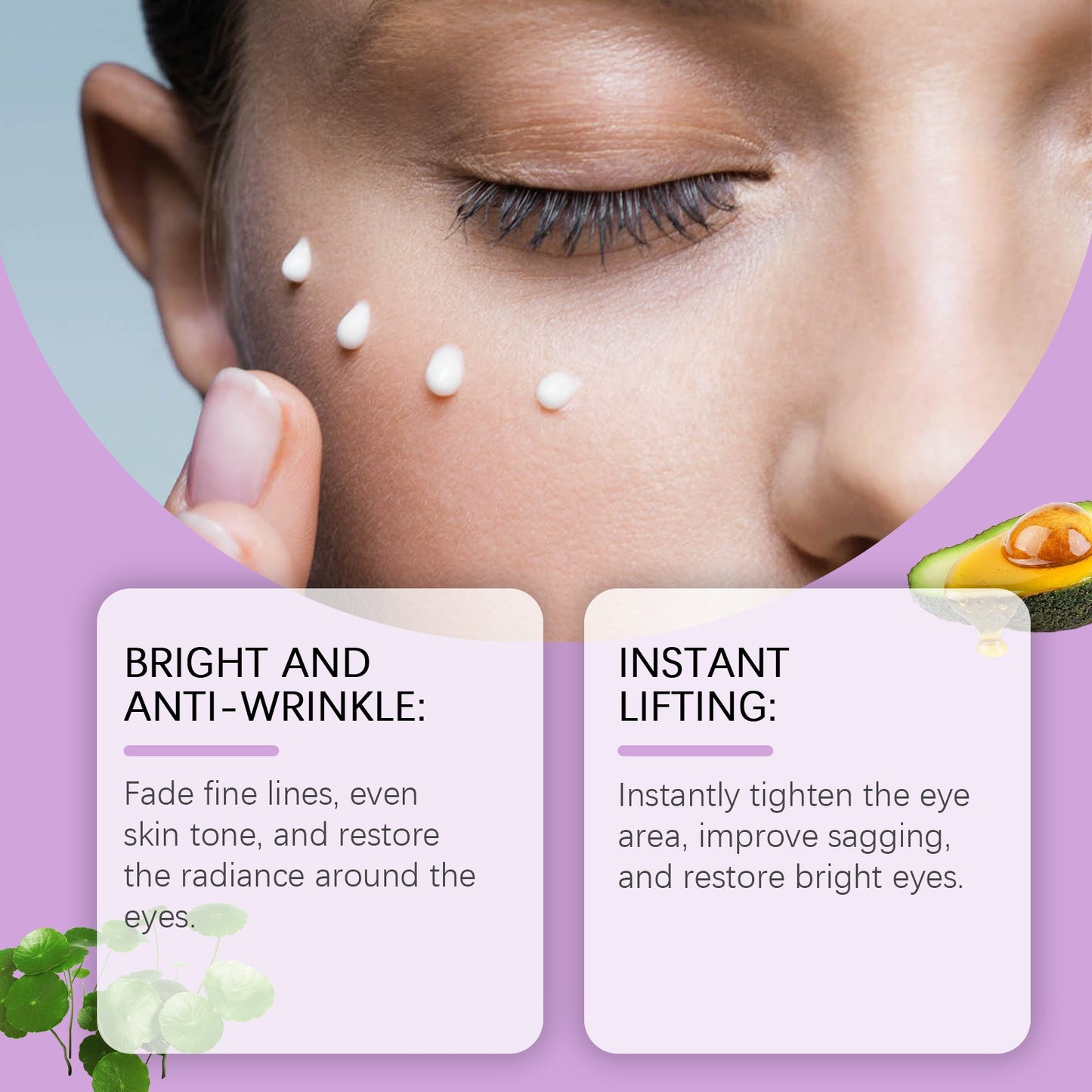 Firming Eye Cream Moisturizes And Hydrates Gently Firming Eye Care Massage Delicate And Smooth Skin Eye Cream - Korvel