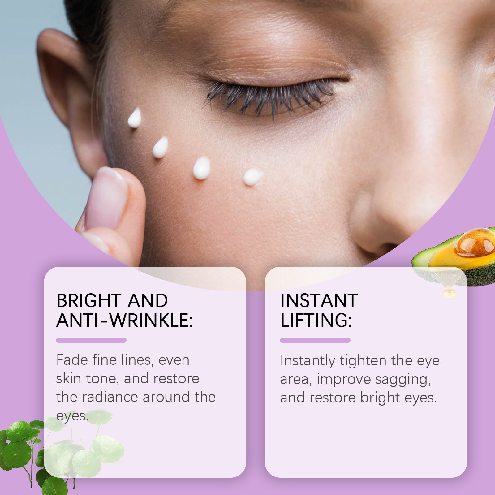 Firming Eye Cream Moisturizes And Hydrates Gently Firming Eye Care Massage Delicate And Smooth Skin Eye Cream - Korvel