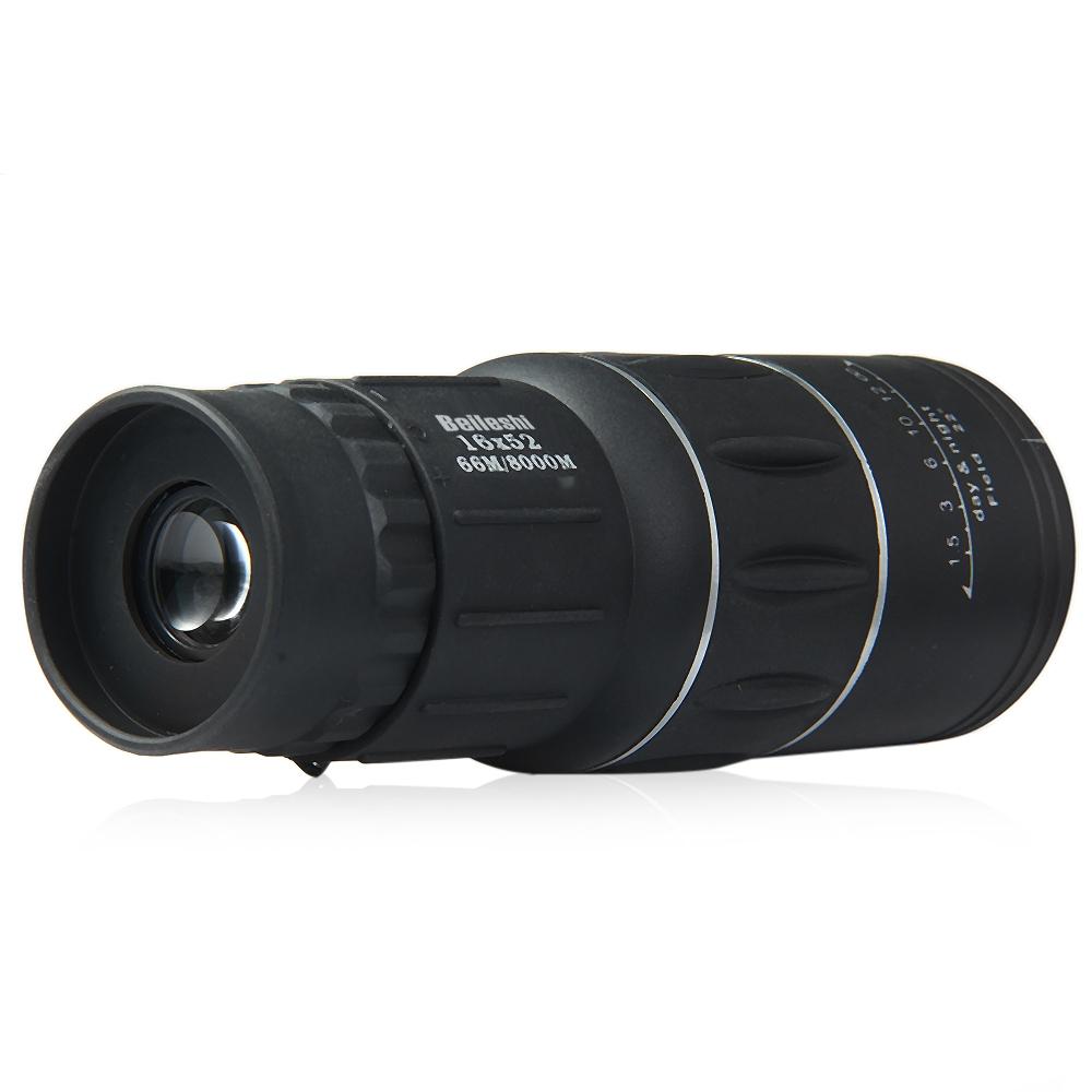 Beileshi 16 x 52 Dual Focus Monocular Spotting Telescope Zoom Optic Lens Binoculars Coating Lenses Hunting Optic Scope - Korvel