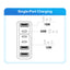 3PD+3USB mobile phone charger fast charging travel charger charging head - Korvel