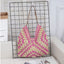 Hollow out straw woven bag woven belt armpit bag - Korvel