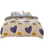 Cartoon Four-Piece Set Fresh Autumn and Winter Single Student Dormitory Bedding Sheet Three-Piece Set Single Quilt Cover - Korvel