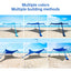 Family beach tent, large pop-up parasol, beach shelter, sun shade. Stable poles with portable carry bag. Outdoor shade. - Korvel