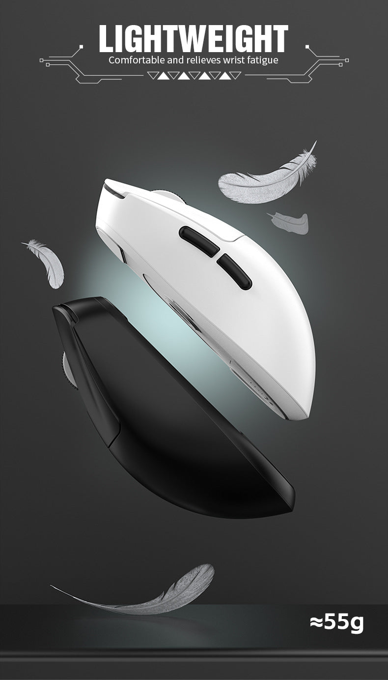 mouse lightweight E-sports game the third mock examination Bluetooth wireless mouse notebook mouse - Korvel