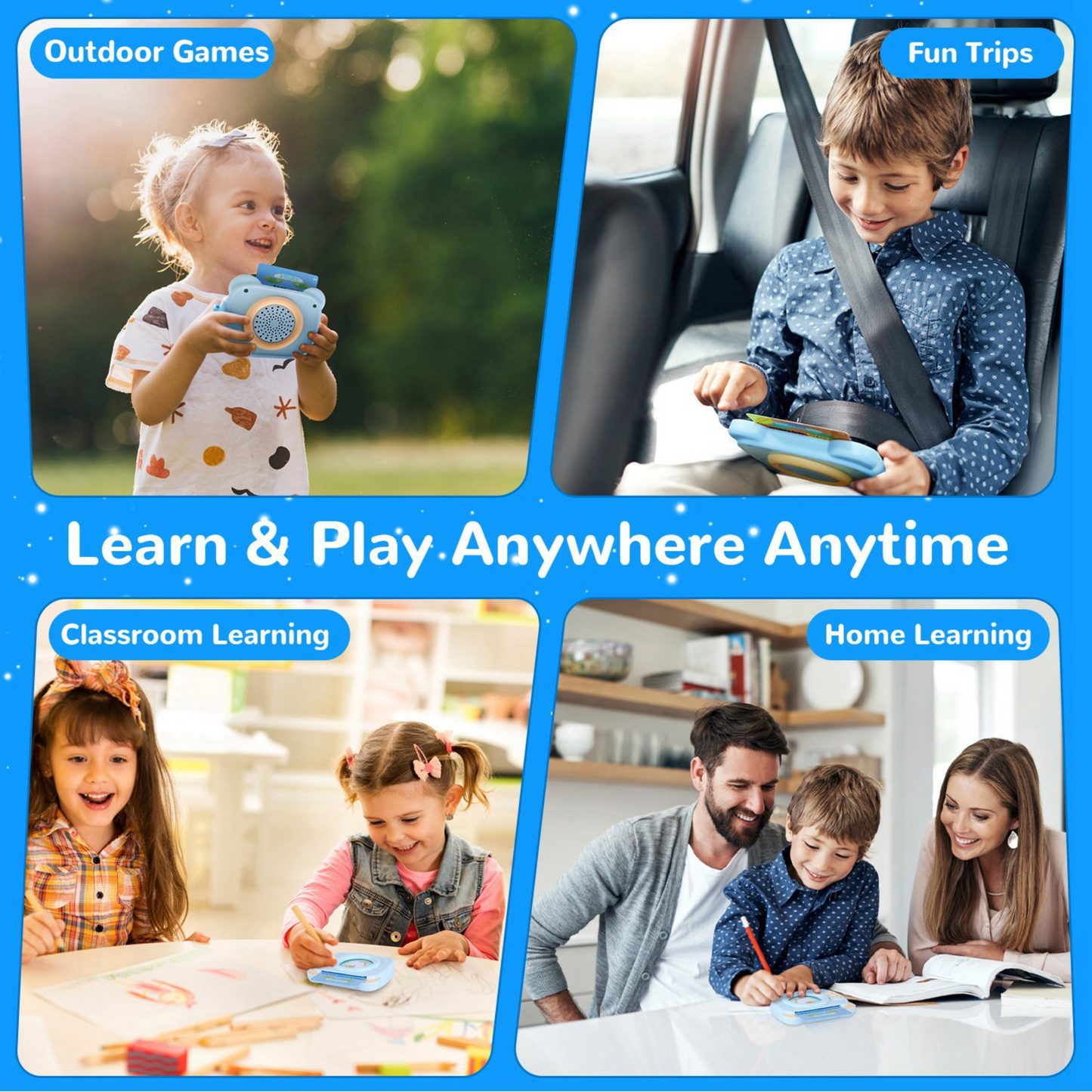 GBruno Bilingual Talking Flash Cards for Kids