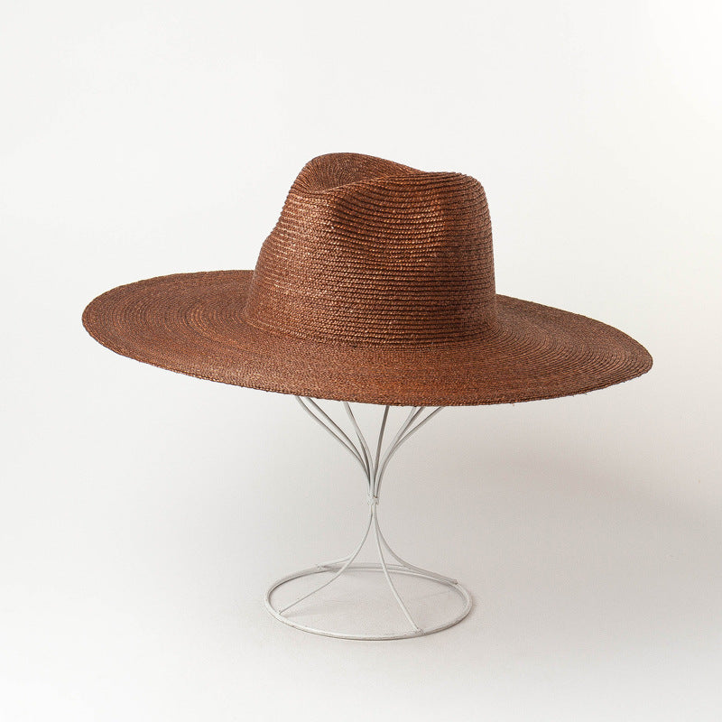 Premium Outdoor Sun Protection Beach Straw Hat