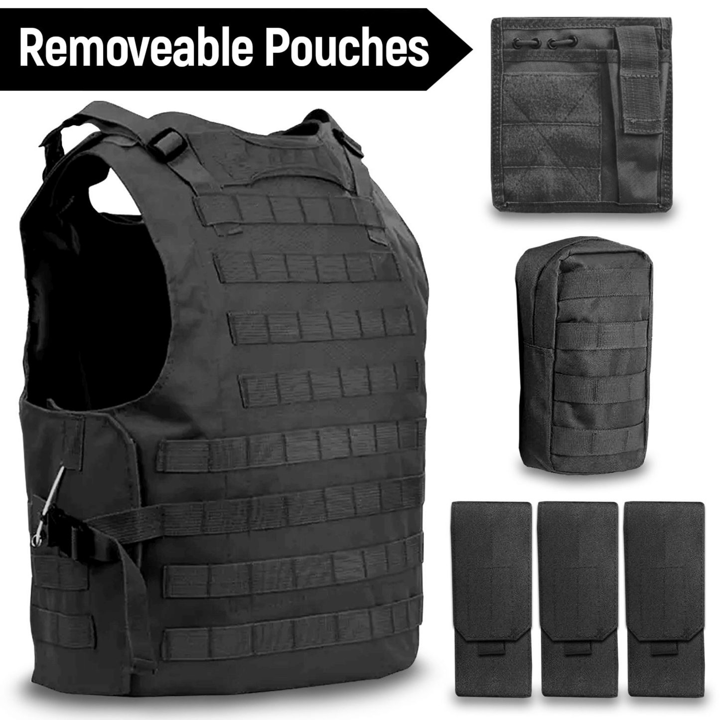 Chaleco Portaplacas Táctico Militar XGear