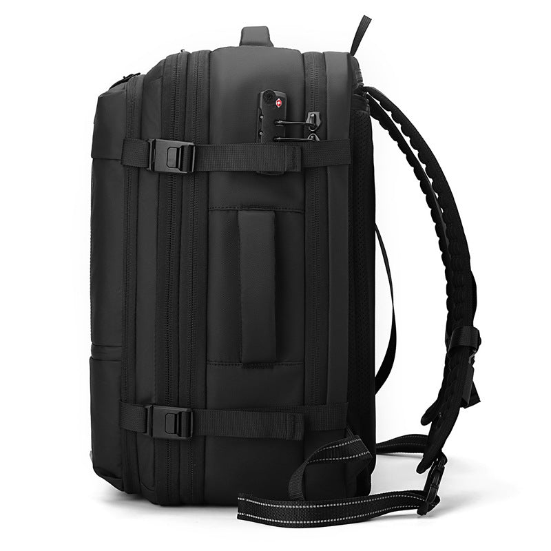 Mochila de Negocios Escalable para Hombre con Cerradura de Contraseña