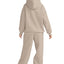 Plus Size Kangaroo Pocket Hoodie and Joggers Set