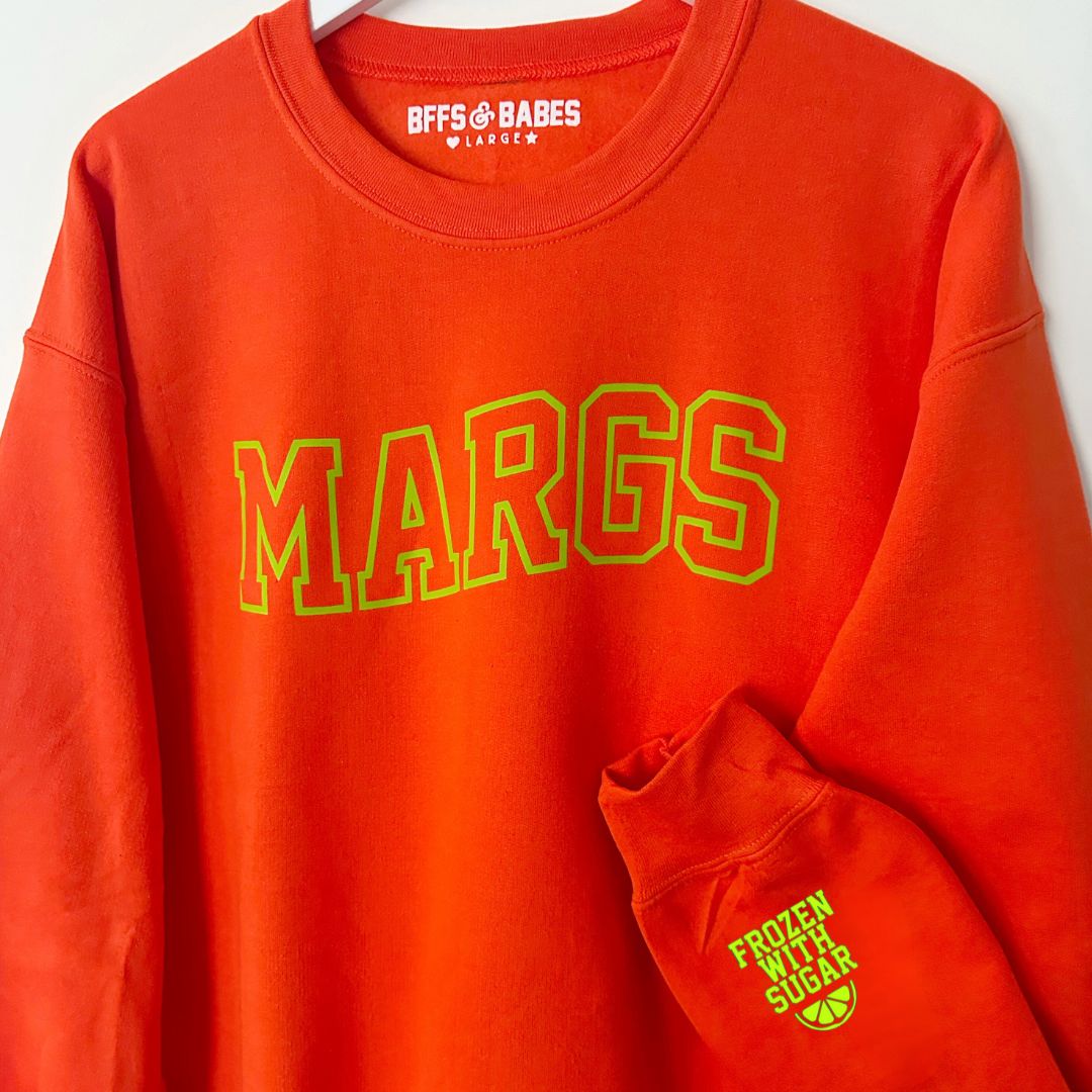 MARGS Printed Sweatshirt - Customizable Cuff Options