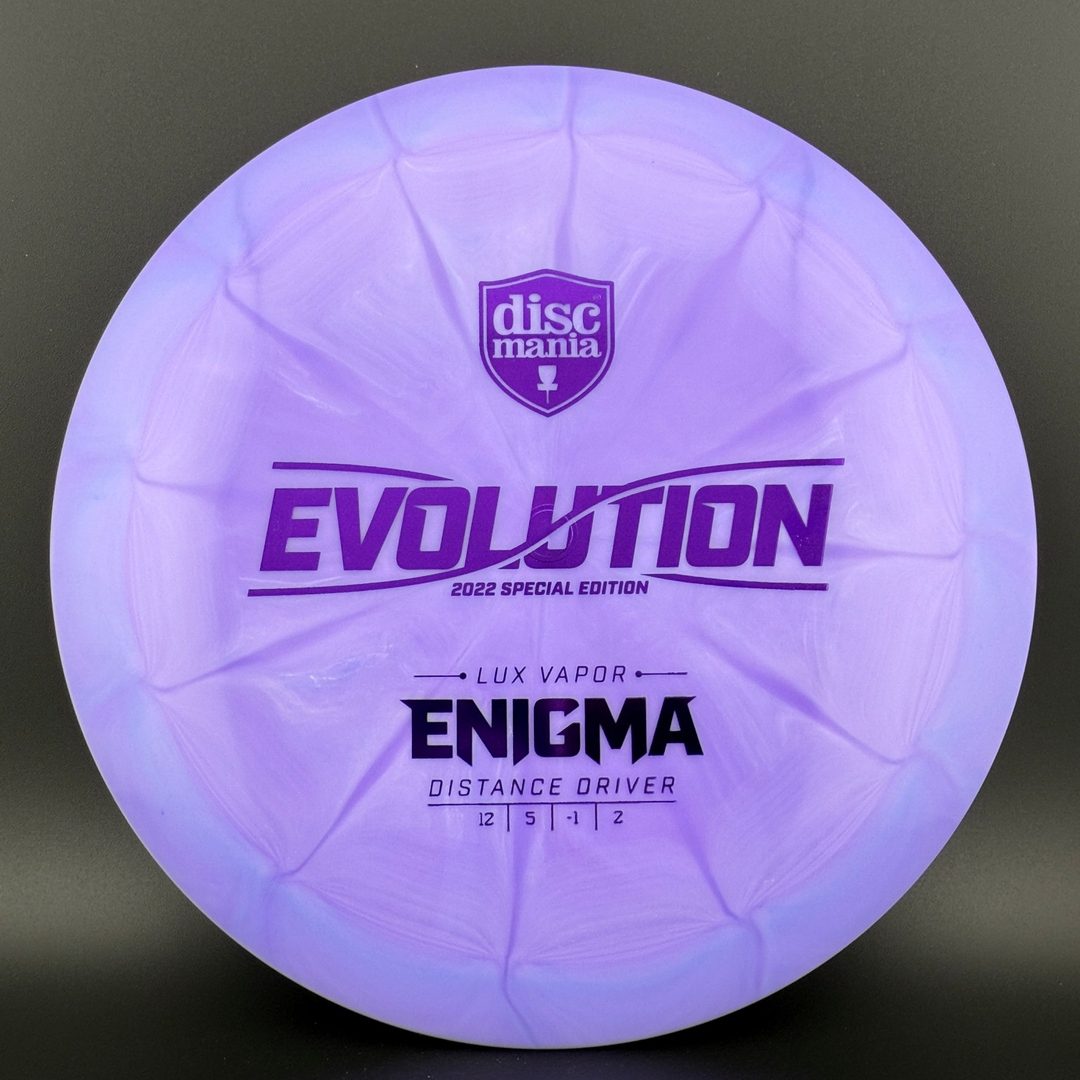 Lux Vapor Enigma - Special Edition 2022 Disc Golf Driver