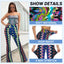Chic Flare Yoga Pants: Curve-Hugging Comfort