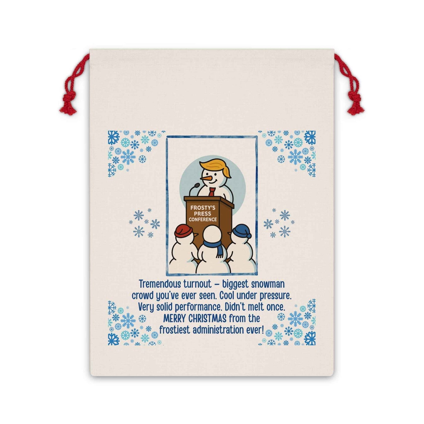 Frosty’s Press Conference Gift Bag