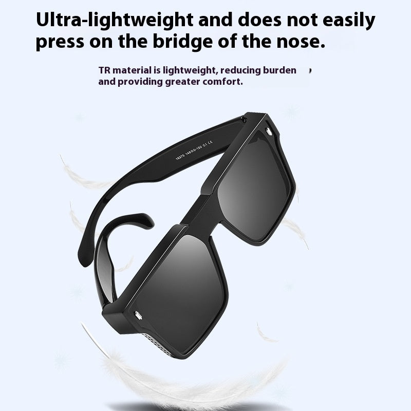 Lunettes de soleil polarisées pour hommes pour la conduite et les voyages