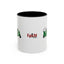 Christmas Cat Mama Accent Coffee Mug - 11oz & 15oz