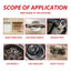 Rust Free Primer, Metallic Paint Rust Resistant Radiator Anticorrosion Conversion Reconditioning Coat Primer Conversion Agent - Korvel