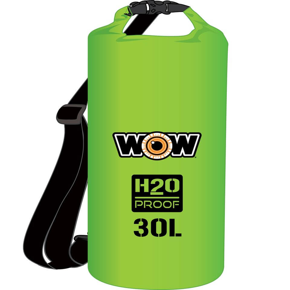 WOW Sports H2O Proof 30L Drybag - Green