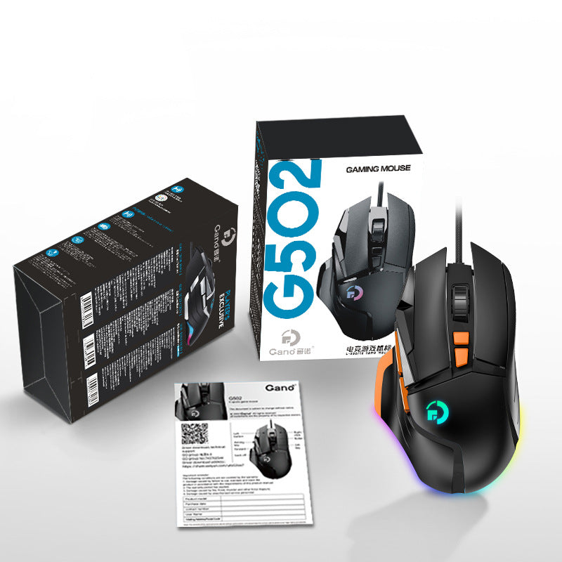 G502 wireless mouse 2.4G dual-mode office computer laptop RGB macro definition eating chicken LOLCF - Korvel