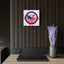 Patriotic Sketch Portrait Acrylic Wall Clock