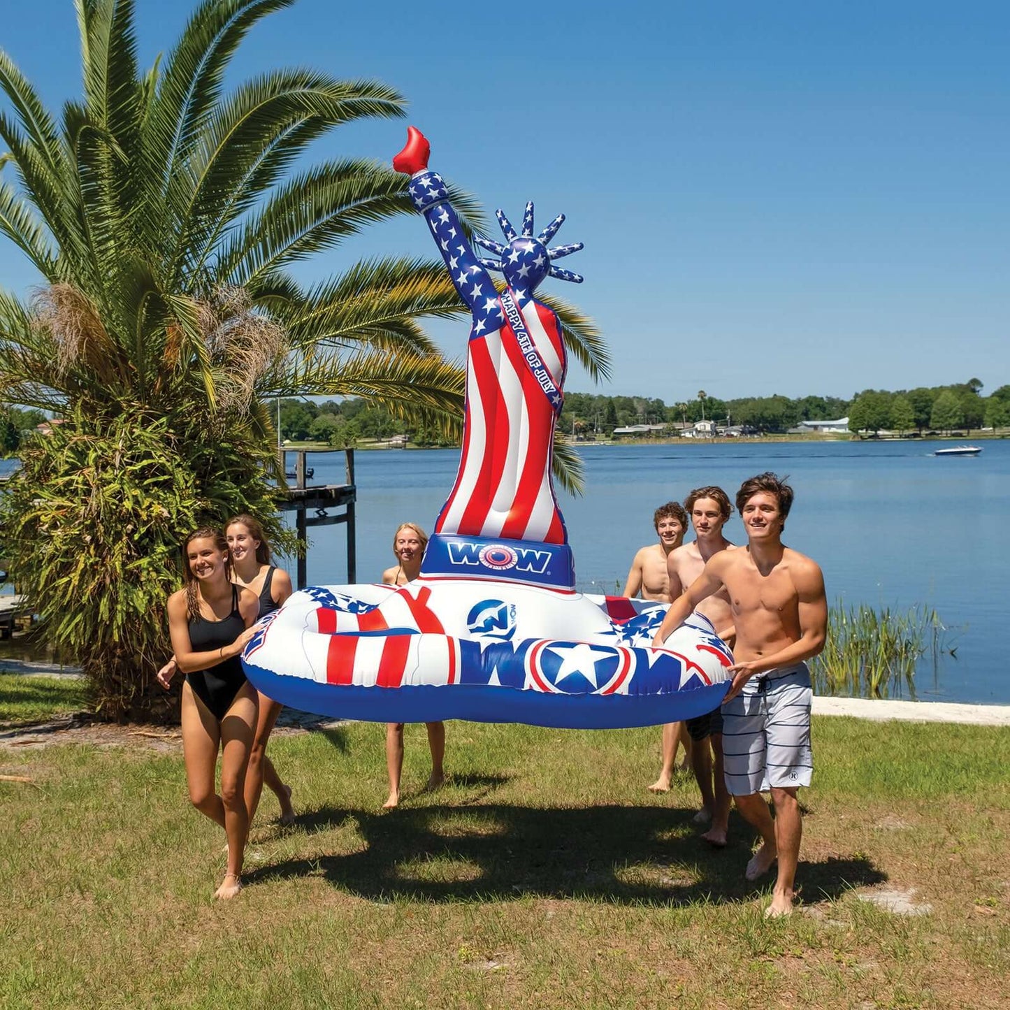Isla Inflable WOW Sports Liberty Island