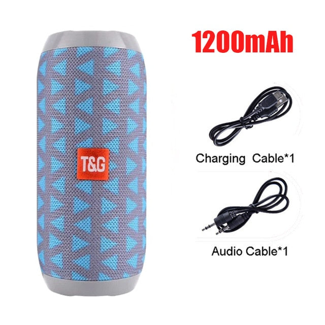 YABA Bluetooth Speaker Portable Wireless Speaker Sound System 3D Stereo Music Surround soundbar TF AUX USB caixa de som - Korvel