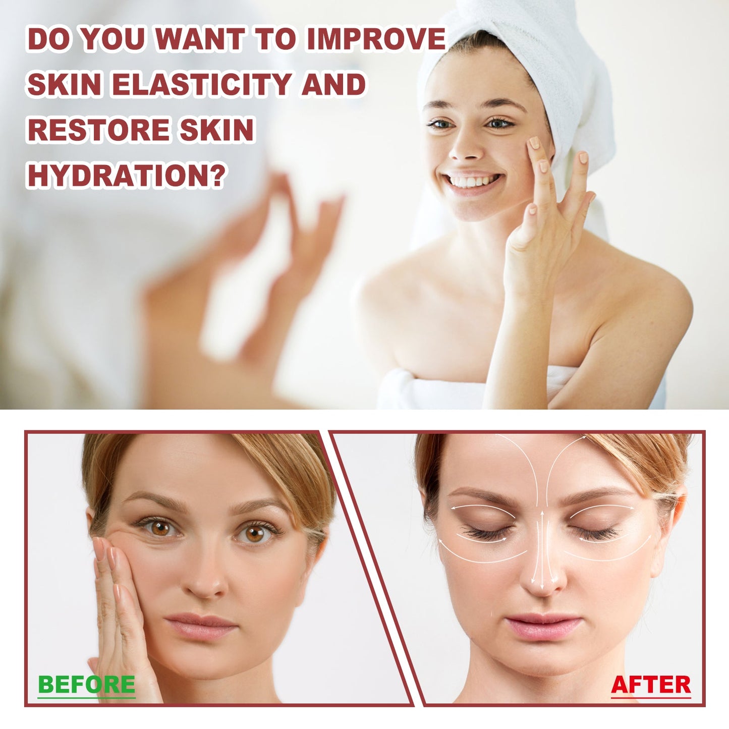 Collagen Membrane, Lighten Wrinkles, Bags, Dark Circles, Firm Skin, Plump And Moisturize Eye Rejuvenation Mask - Korvel