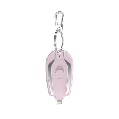 Compact Keychain Power Bank - Portable and Stylish