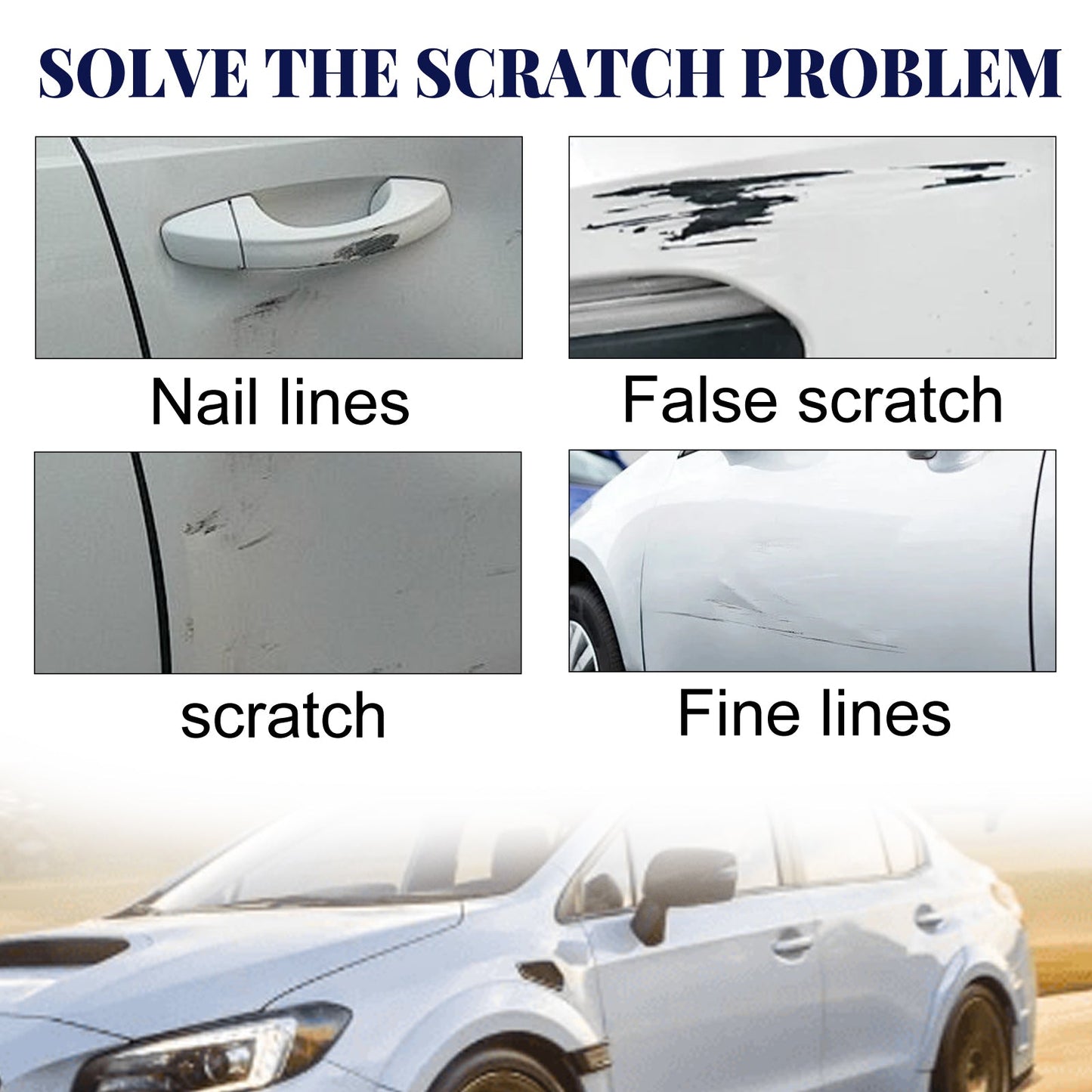 Car Scratch Removal Spray, Body Paint Scratch Repair Care Cleaning And Polishing Spray - Korvel