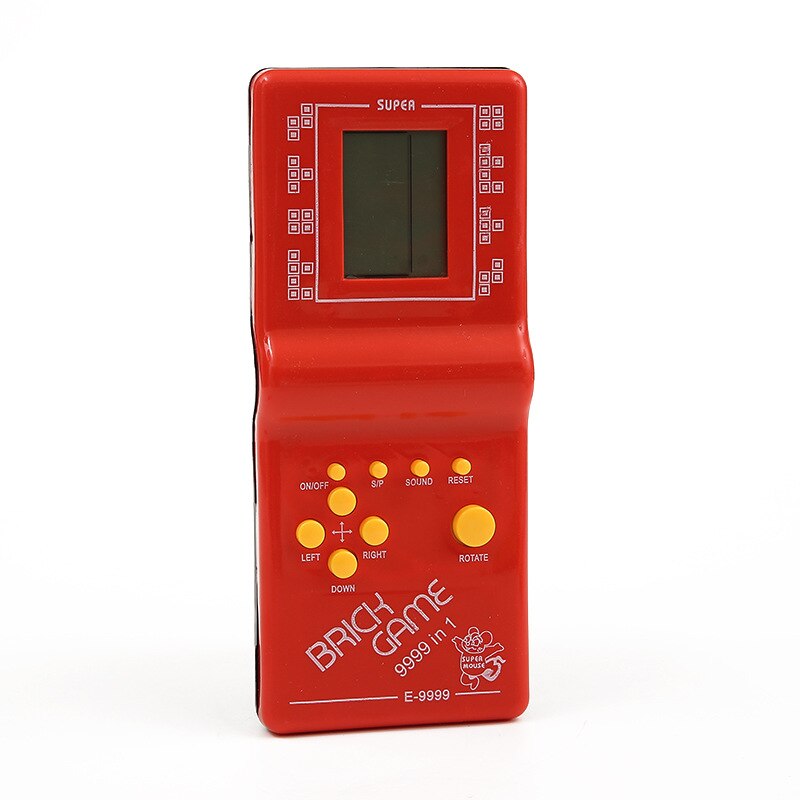 Classic Handheld Tetris Game Console for Kids