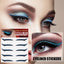Eyeliner Stickers, Silver Light Makeup Eye Patch Party Nightclub Stage Silver Light Stage Double Eyelid Patch - Korvel