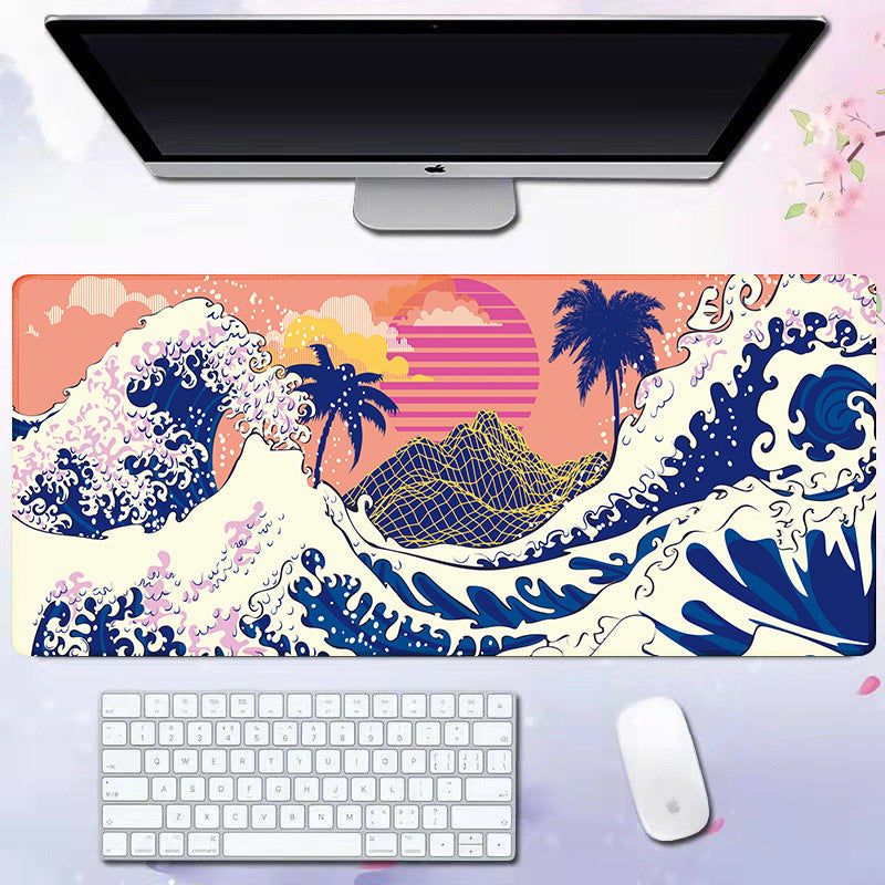 Premium Wave Mouse Pad for Enhanced Gaming Experience