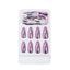 Wearable Nails European and American Style Electroplated Fake Nails Bronze Wearable Patch Manicure Nail Finished Products - Korvel