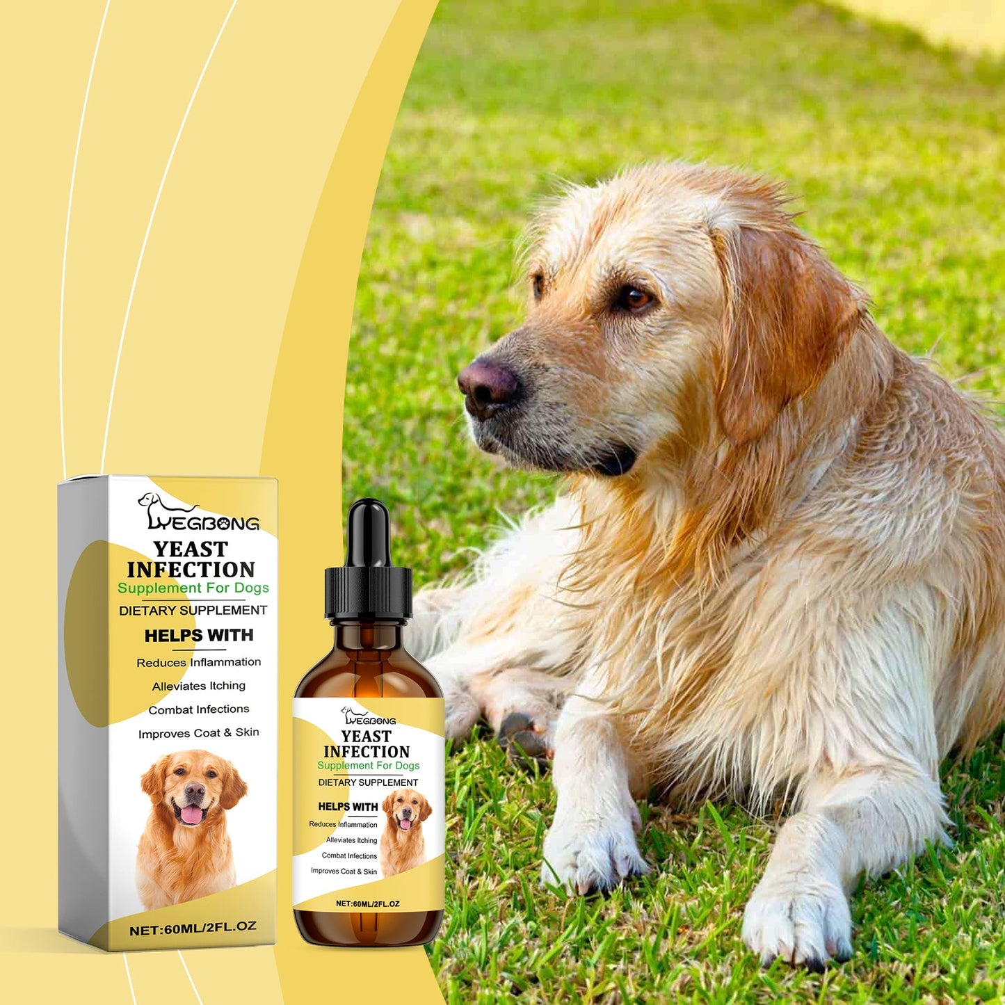 Supplément Herbal Premium pour les Soins de la Peau des Animaux