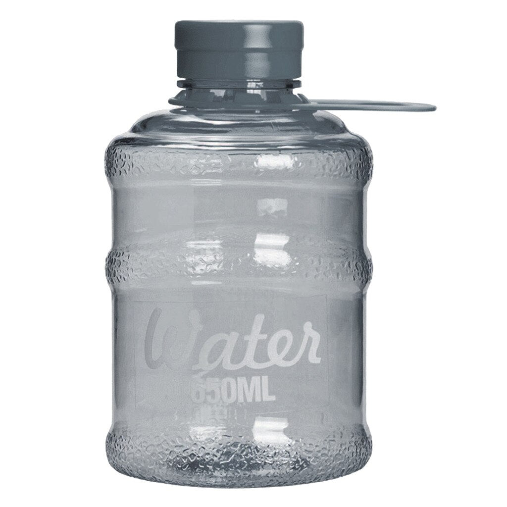 650ml Larg Size Sports Water Bottle Portable Plastic Spray Bottle Leakproof Travel Cup - Korvel