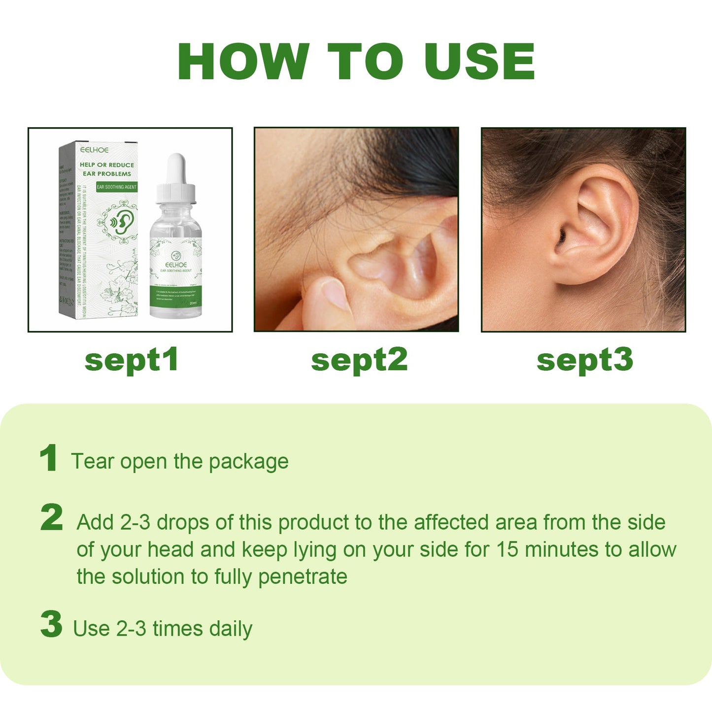 Ear Relief Relieves Blocked Inner Ear Ringing Ear Discomfort Ear Health Care Ear Drops - Korvel
