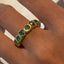 18K Gold-Plated Inlaid Zircon Ring - Korvel